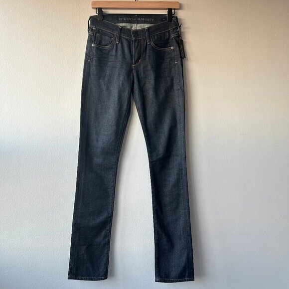 Citizens of Humanity Ava Low Rise Straight Leg Jeans Size 25 Women's Denim NWT - Picture 1 of 9